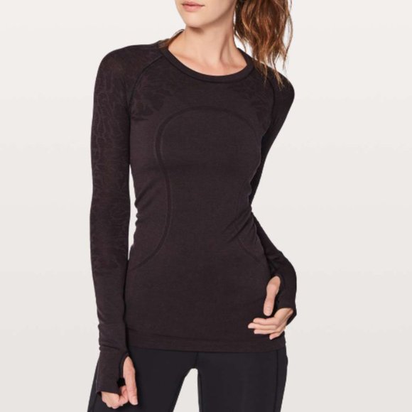 lululemon athletica Tops - Lululemon Swiftly Tech LS Crew size 4